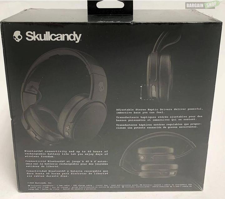 Image du produit Skullcandy Crusher (pas de réduction du bruit, 40 h, Filaire, Sans fil)