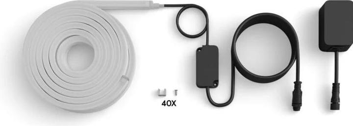 Produktbild Philips Hue Neon Gradient Outdoor Lightstrip (Mehrfarbig, 100 cm, Outdoor)