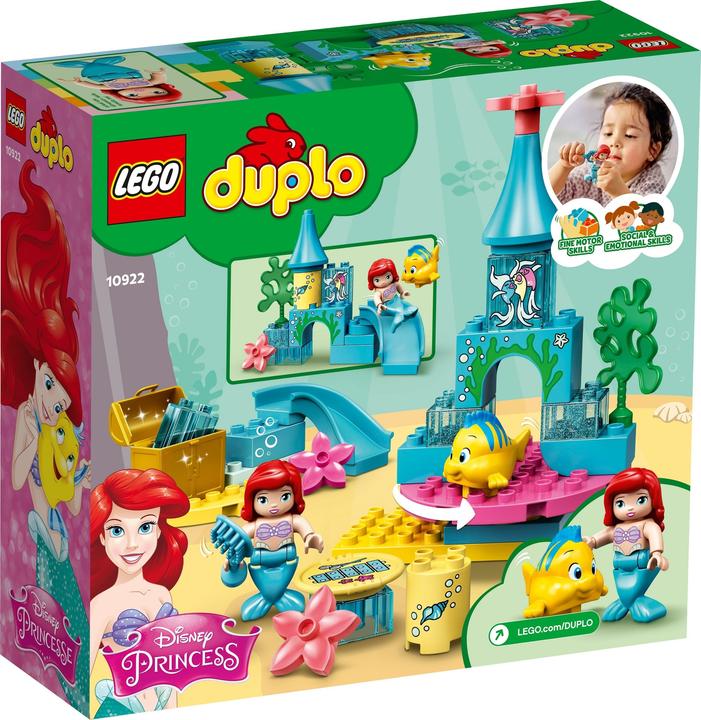 Produktbild LEGO DUPLO Arielles Unterwasserschloss (10922)
