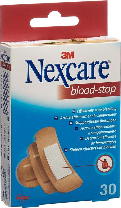 Produktbild 3M Blood-Stop Pflaster 3 Grössen gemischt (30x)