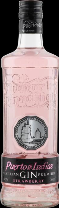 Produktbild Puerto de Indias Strawberry Gin 37.5° (1 x 70 cl)