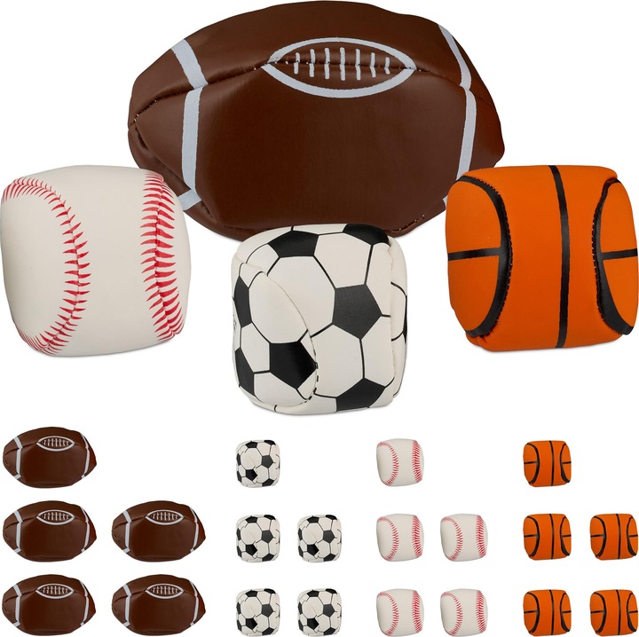 Actual product image Relaxdays 24x circus balls