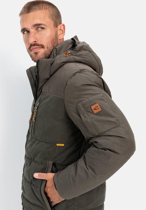 Produktbild Camel Active Stepp-Blouson mit abnehmbarer Kapuze (50)