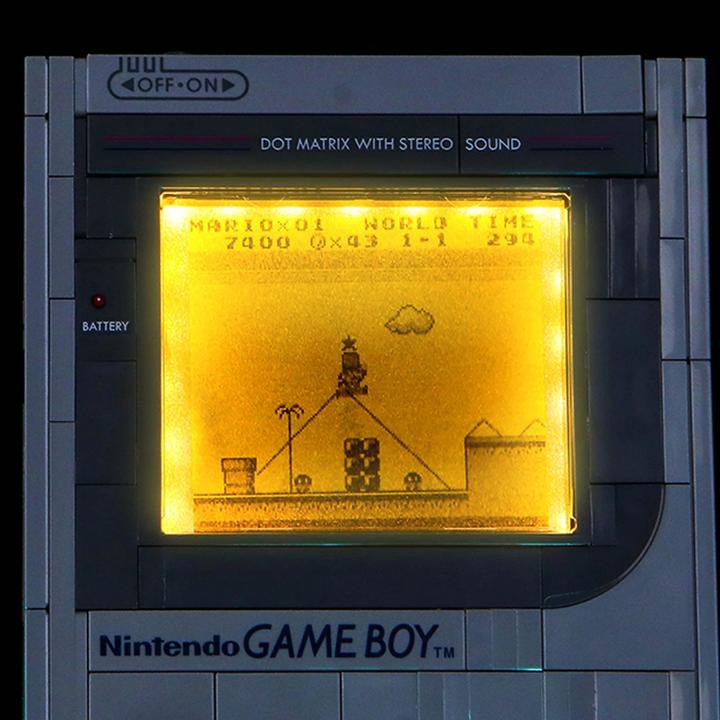Produktbild BrickBling LED Licht Set für LEGO Super Mario: Game Boy™ (72046)