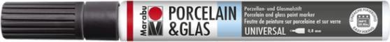 Actual product image Marabu Porcelain und Glas Painter (Black, 0.80 mm, 1 x)