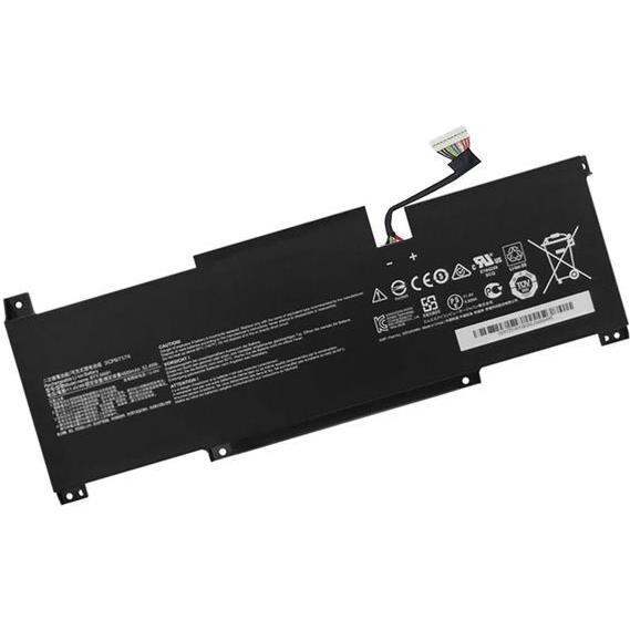 CoreParts Laptop Battery for MSI (4500 mAh), Notebook Akku, Schwarz