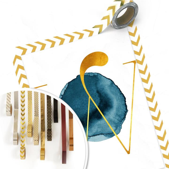 Produktbild Trenddeko Das goldene W (60 x 80 cm)
