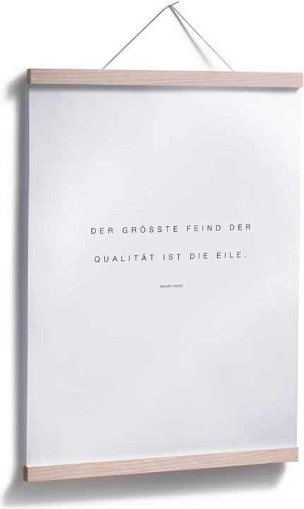 Image du produit Trenddeko Le plus grand ennemi de la qualité est la précipitation (40 x 50 cm)
