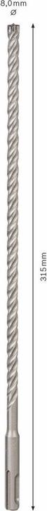 Productafbeelding Bosch Professional Zubehör Hamerboor 8 mm Accessoires (8 mm)