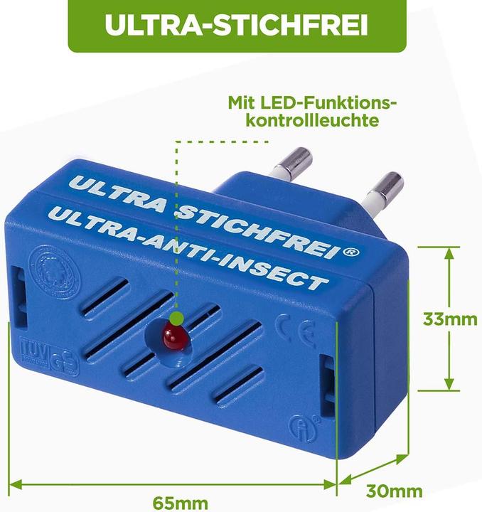 Actual product image Isotronic Anti Stechmücken-Adapter 230V