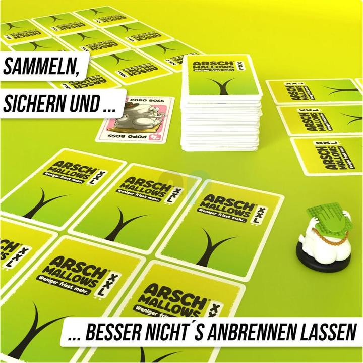 Produktbild Denkriesen Arschmallows® - "Weniger Frisst Mehr" XXL (Deutsch)