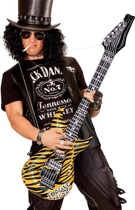 Produktbild Widmann Aufblasbare Gitarre Zebra