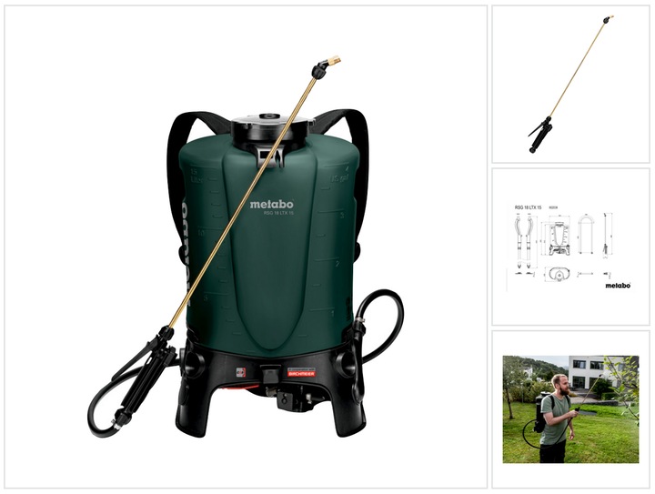 Actual product image Metabo RSG LTX 15 (15 l)