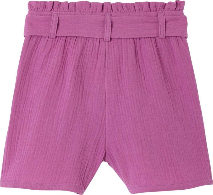 Actual product image Vertbaudet Mädchen Musselin-Shorts mit Gürtel (104)