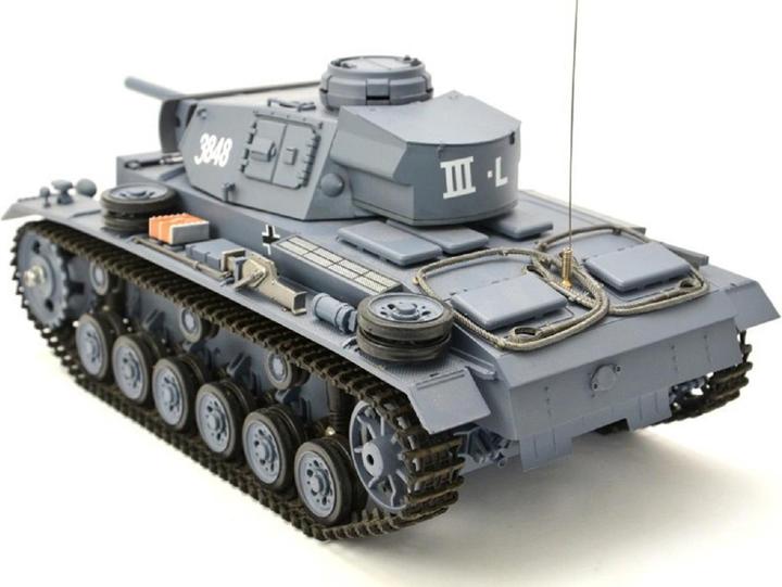 Actual product image Es-toys Heng Long RC Tank Combat Vehicle III Gen.6 (RTR Ready-to-Run)