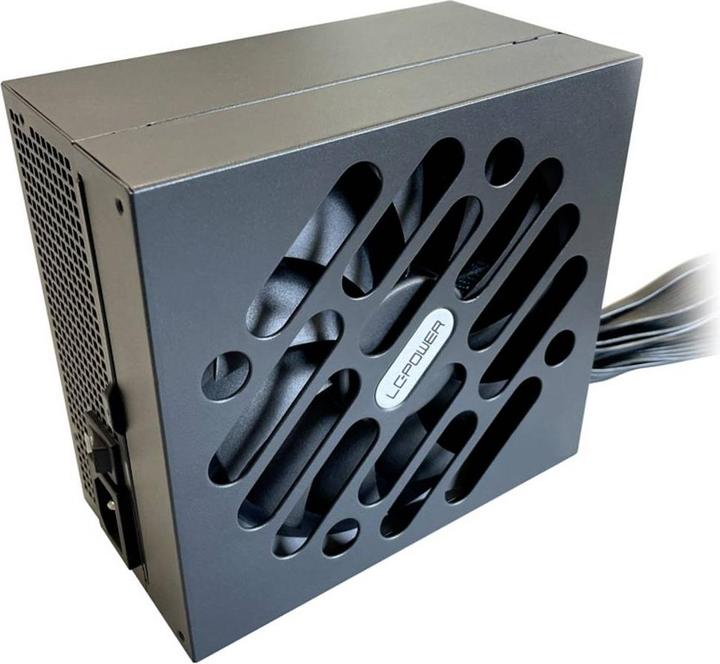 Productafbeelding LC-Power Voeding 600W ATX LC400SIV 2.3 LCPOW 140mm ventilator, 80Plus Standaard, LCPOWER (600 W)