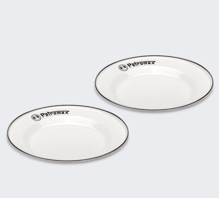 Productafbeelding Petromax Buitenbord Emaille Set van 2, Wit