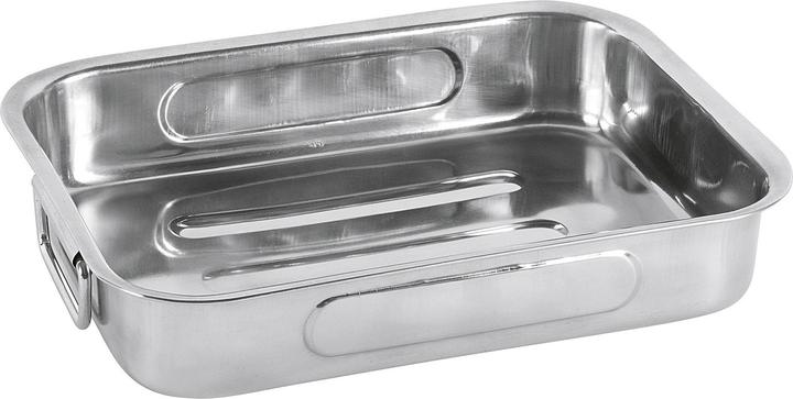 Produktbild Krüger Vierkantpfanne Edelstahl (Bratpfanne, Edelstahl)