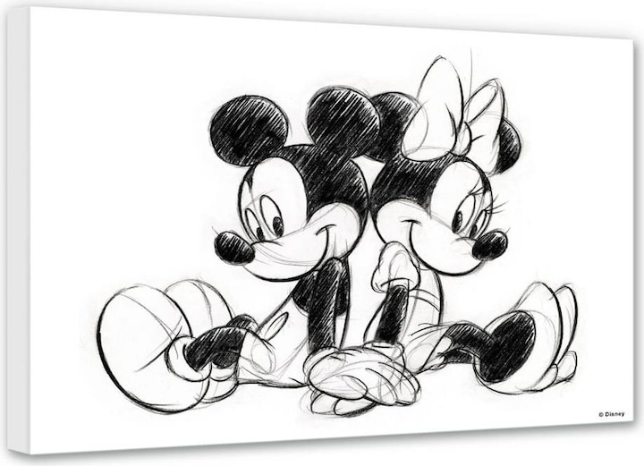 Immagine prodotto Mickey Mouse Topolino e Minnie (70 x 50 cm)