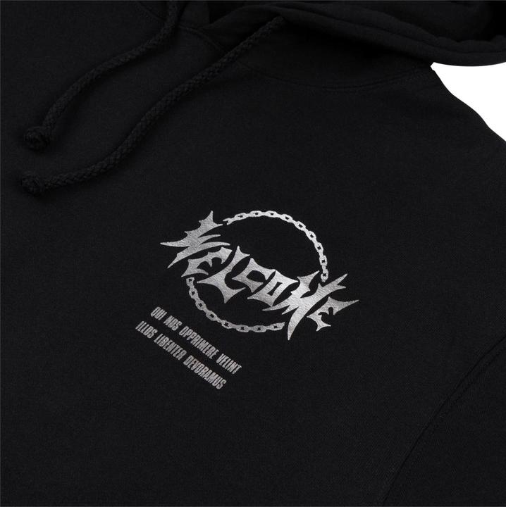 Immagine prodotto Welcome Tali Chain Felpa con cappuccio nera/foglia d'argento (S)