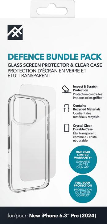 Produktbild Zagg Defence Bundle Pack (1 Stück, Apple iPhone 16 Pro)