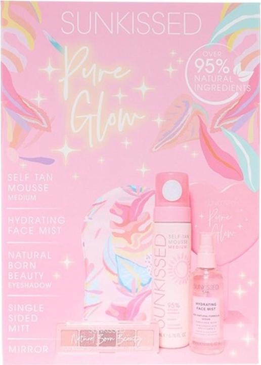 Produktbild Sunkissed Pure Glow Medium Tanning Geschenkset (Selbstbräunungsserum, 200 ml)