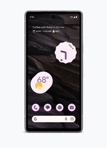 Productafbeelding Google Pixel 7a (128 GB, Houtskool, 6.10", SIM + eSIM, 64 Mpx, 5G)