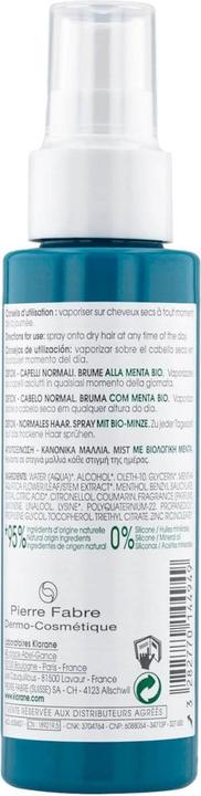 Actual product image Klorane Wasserminze Bio Spray (100 ml)