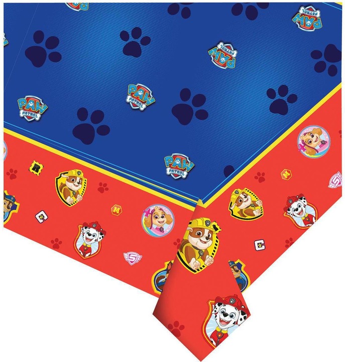 Actual product image Paw Patrol Pat' Patrouille Anniversaire Tablecloth (180 x 120 cm)