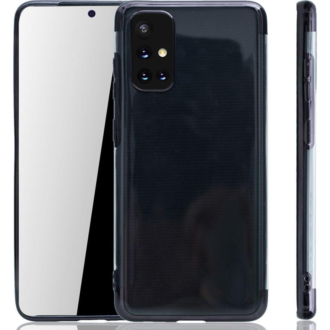 König Design Handyhülle für Samsung Galaxy A71 Schutzcase Backcover Bumper Etuis Case Schwarz (Samsung Galaxy A71), Smar...