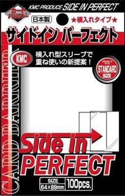KMC Standard Perfect Size Sleeves Side-In (100 Sleeves)