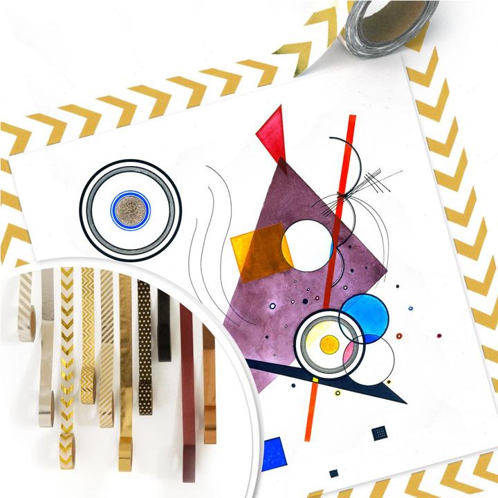 Produktbild Trenddeko Kandinsky - Komposition II (40 x 40 cm)