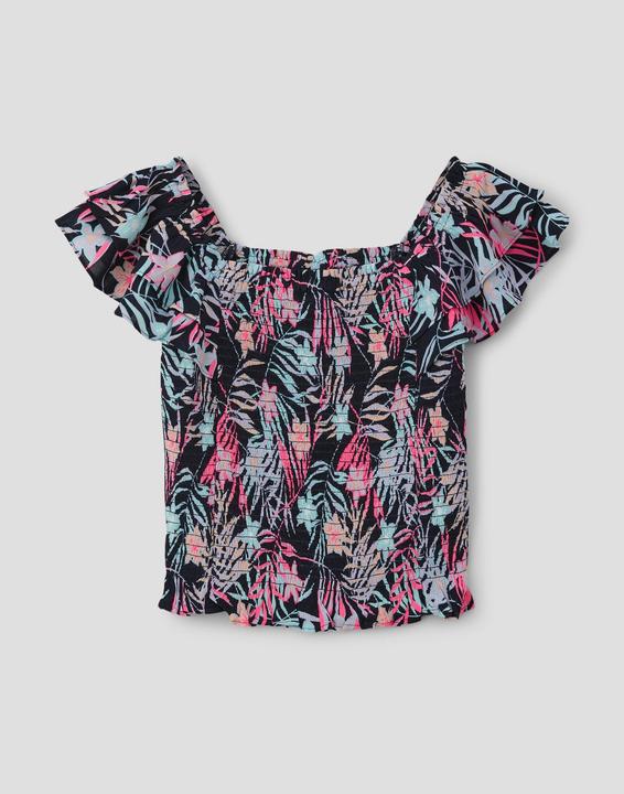 Image du produit s.Oliver Bluse Bluse mit Volantärmeln (XL)