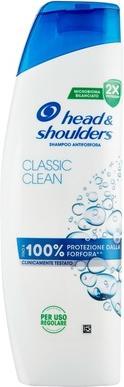 Image du produit Head & Shoulders Classic Clean Shampooing antipelliculaire 250ml pour un usage quotidien - Testé cliniquement (250 ml, Shampoing liquide)