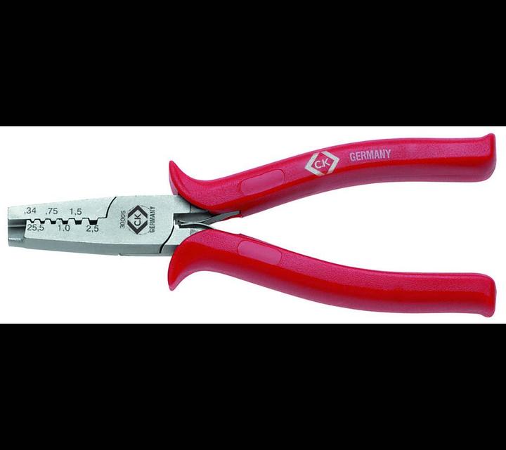 Actual product image C.K Magma Crimping pliers Wire end ferrules 0.25 (145 mm)