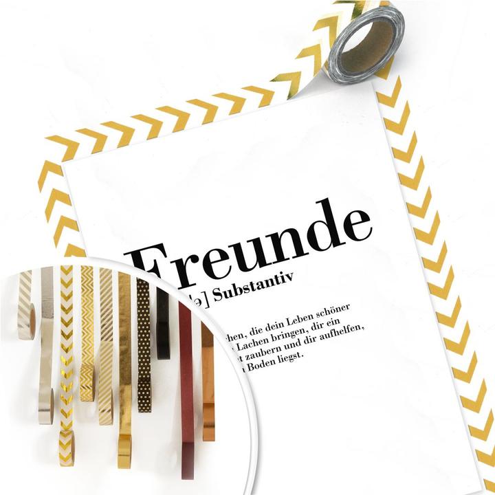 Produktbild Trenddeko Grammatik - Freunde (30 x 24 cm)