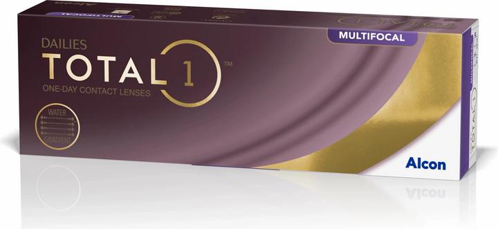 Actual product image Dailies Total1 Total 1 30 MF (30 Piece, Daily lens, Multifocal)