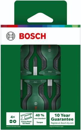 Produktbild Bosch Professional Stubby Schraubendreher Set, 1600A032UJ, 4-teilig