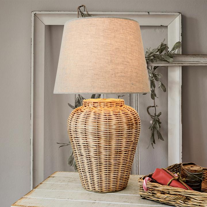 Produktbild Loberon Tischlampe Ernée beige (E27)