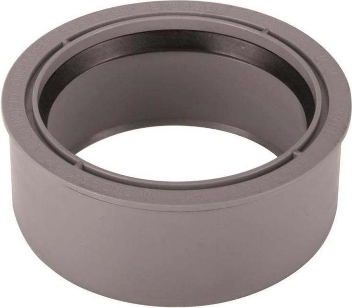 Actual product image Airfit Super short reducer DN 110/90, 2.2mm installation height, PP, grey (Pipe reduction)