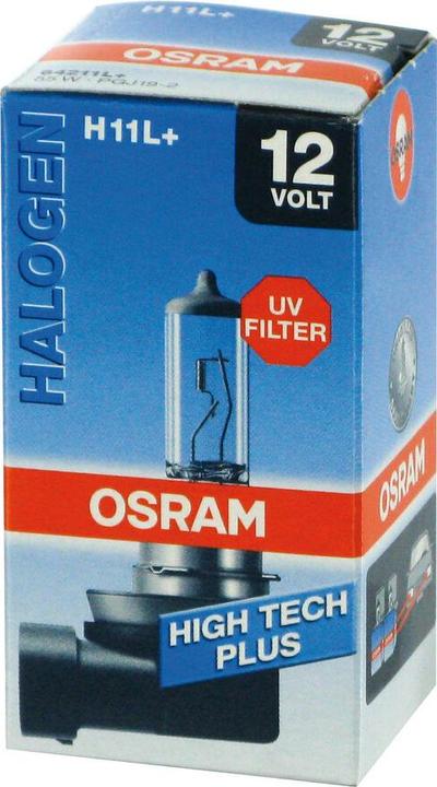 Produktbild Osram 12V High Tech Plus - H11 - 55W - PGJ19-2 - 1 stk - Schachtel (H11)