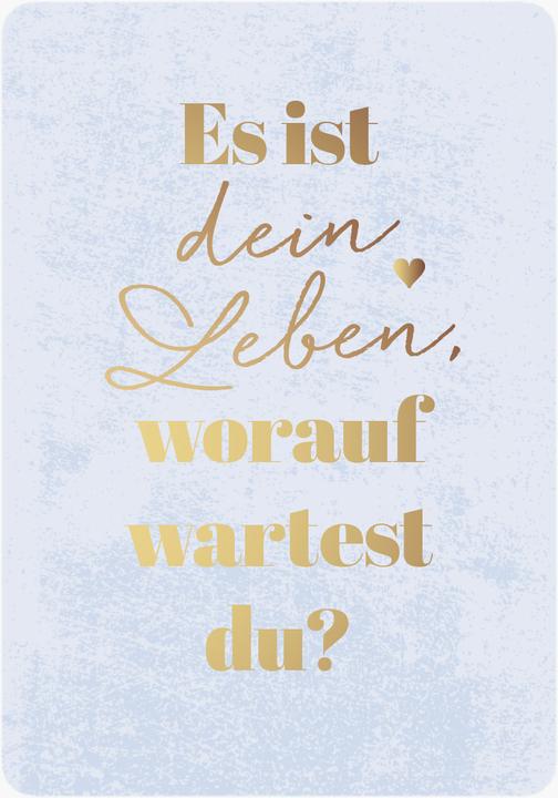 Image du produit Eines Tages oder Tag eins - Motivations (Allemand, Maison d'édition Groh, 2021)