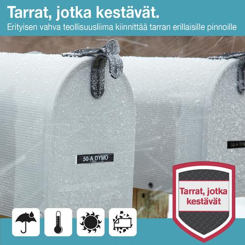 Produktbild Dymo D1 Hochleistungsbänder (1.20 cm, Rot)