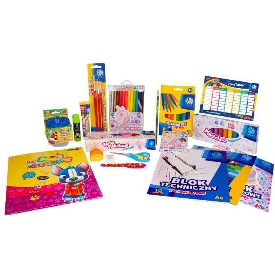 Astra Schulstarter-Set Unicorn L 21-teilig