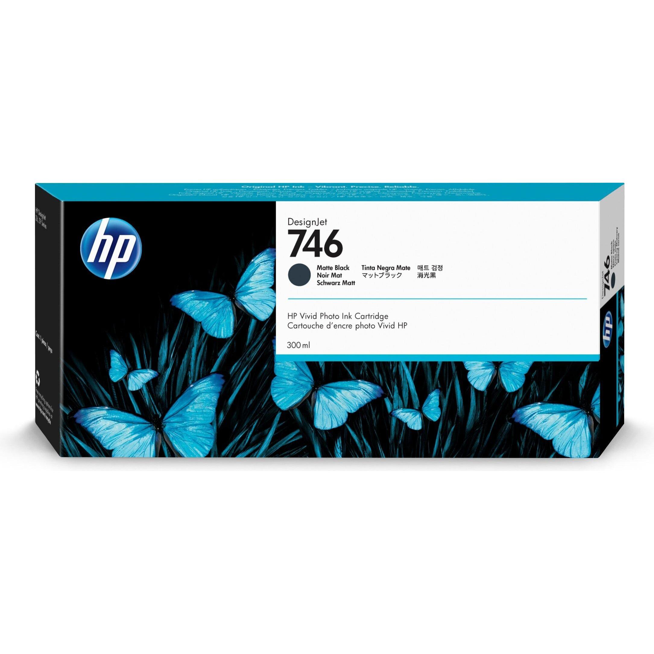 HP, Druckerpatrone, 746 (MBK)