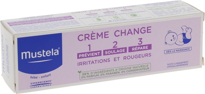 Actual product image Mustela Wound protection cream 1 > 2 > 3