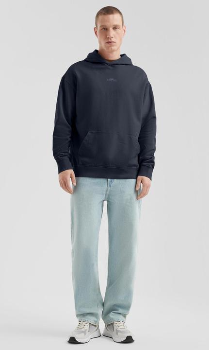 Produktbild s.Oliver Sweatshirt Gewaschener Hoodie mit kleinem Frontprint (M)