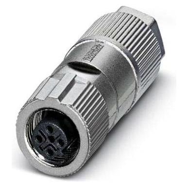 Phoenix Contact Bussystem-Steckverbinder, Elektronikkabel + Stecker, Silber