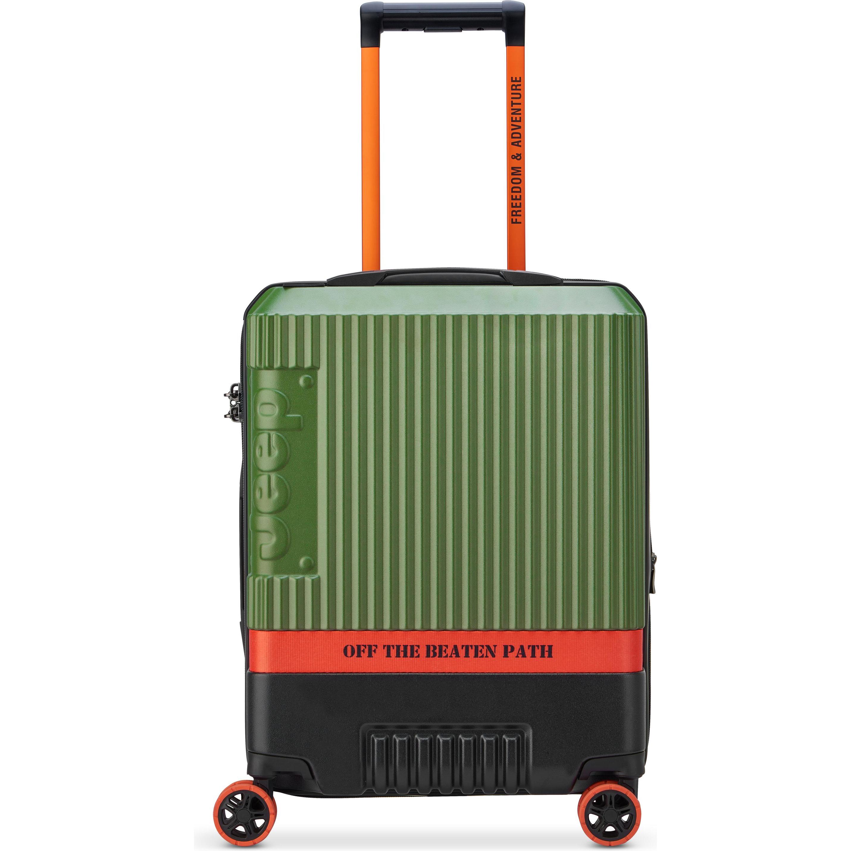 Delsey Verde Valigia, Jeep Cabine - Trolley,