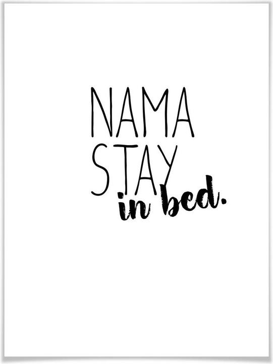 Actual product image Trenddeko Namastay in bed (40 x 50 cm)
